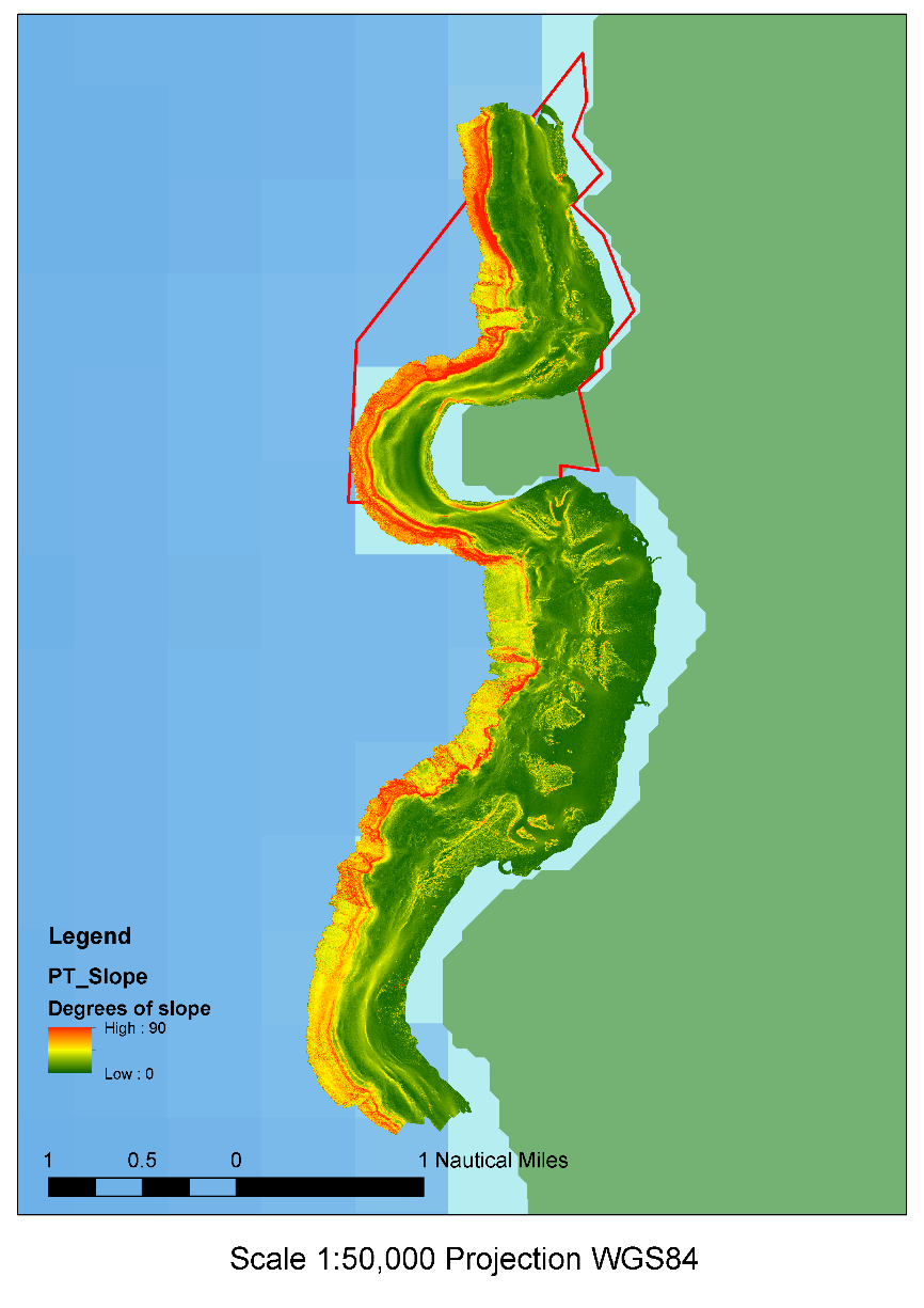 Multibeam Data from Dominica